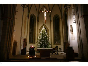 Es weihnachtet in St. Crescentius (Foto: Karl-Franz Thiede)